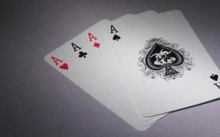Wahrsagen mit normalen Karten (Kartenspiel mit 36 ​​Karten)